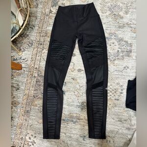 Alo High Waist Moto Leggings